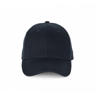 Casquette sandwich contrasté - 6 panneaux KP185 - Navy personnalisable - Vue de face