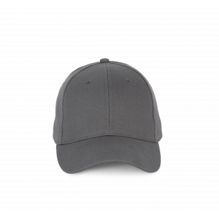 Casquette - 6 panneaux KP188 - Dark Grey personnalisable - Vue de face