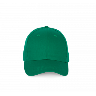 Casquette - 6 panneaux KP192 - Kelly Green personnalisable - Vue de face
