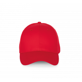 Casquette - 6 panneaux KP192 - Red personnalisable - Vue de face