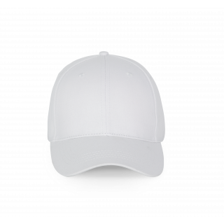 Casquette - 6 panneaux KP192 - White personnalisable - Vue de face