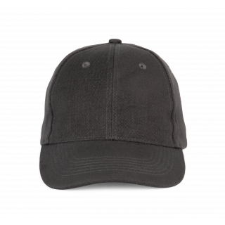 Casquette Baseball - 6 panneaux KP194 - Dark Grey personnalisable - Vue de face