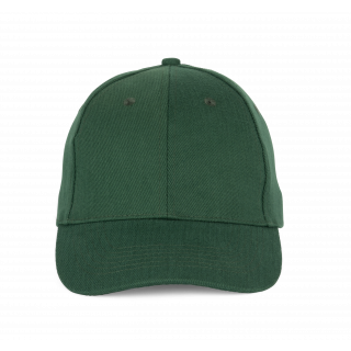 Casquette Baseball - 6 panneaux KP194 - Forest Green personnalisable - Vue de face