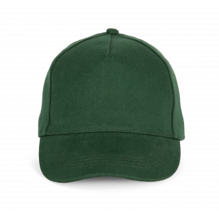 Casquette Baseball - 5 panneaux KP195 - Forest Green personnalisable - Vue de face