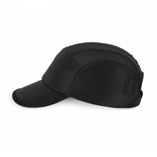 Casquette sport KP205 - Black personnalisable - Vue de face
