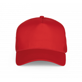 Casquette trucker - 5 panneaux KP225 - Red personnalisable - Vue de face