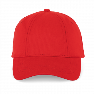 Casquette "Easy printing" - 6 panneaux KP232 - Red personnalisable - Vue de face