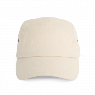 Casquette de jockey - K-up Gold Label KP350 - Ecru personnalisable - Vue de face