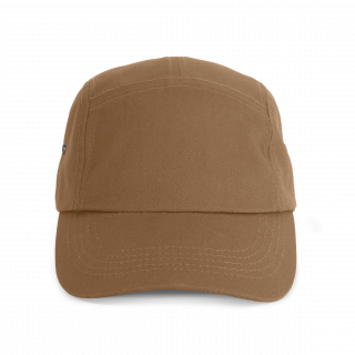 Casquette de jockey - K-up Gold Label KP350 - Honey Brown personnalisable - Vue de face