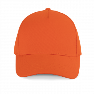 Casquette 5 panneaux - K-up Gold Label KP351 - Spicy Orange personnalisable - Vue de face