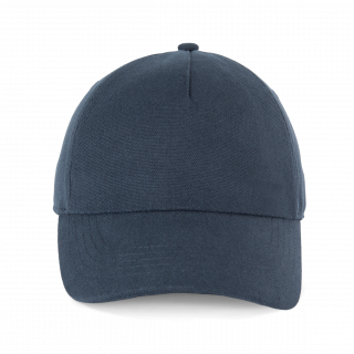 Casquette en toile de coton 5 panneaux - K-up Gold Label KP357 - Navy personnalisable - Vue de face