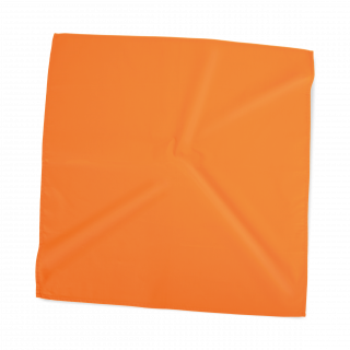 Bandana carré KP451 - Sun Orange personnalisable - Vue de face