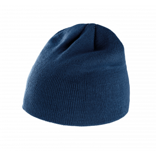 Bonnet tricoté KP513 - Navy personnalisable - Vue de face