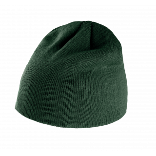 Bonnet tricoté KP513 - Forest Green personnalisable - Vue de face