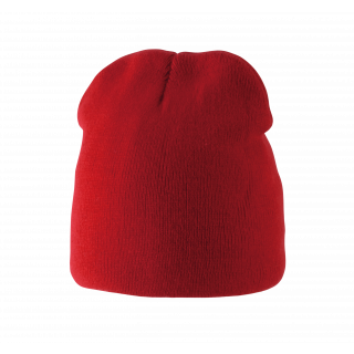 Bonnet doublure polaire KP518 - Red personnalisable - Vue de face