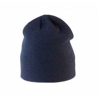 Bonnet enfant tricoté KP524 - Navy personnalisable - Vue de face