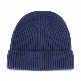 Bonnet en maille avec revers - K-up Gold Label KP561 - Smalt Blue personnalisable - Vue de face