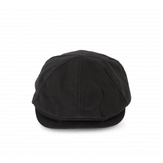 Béret Duckbill KP601 - Black personnalisable - Vue de face