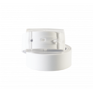 Ceinture colorée KP801 - White personnalisable - Vue de face