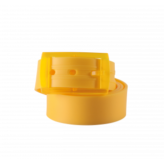 Ceinture colorée KP801 - Yellow personnalisable - Vue de face