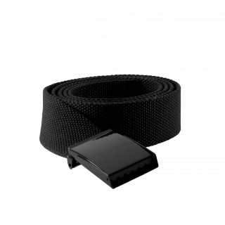 Ceinture en polyester KP802 - Black personnalisable - Vue de face
