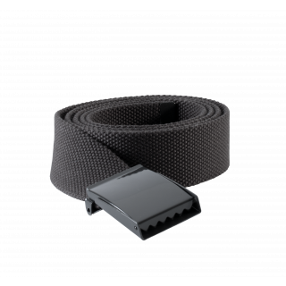Ceinture en polyester KP802 - Dark Grey personnalisable - Vue de face