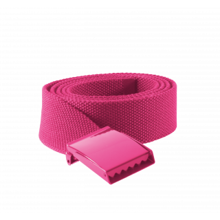 Ceinture en polyester KP802 - Fuchsia personnalisable - Vue de face