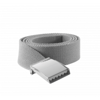 Ceinture en polyester KP802 - Light Grey personnalisable - Vue de face