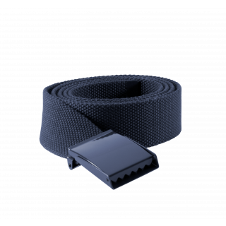 Ceinture en polyester KP802 - Navy personnalisable - Vue de face