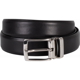 Ceinture 30 - mm KP809 - Black personnalisable - Vue de face