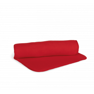 Écharpe recyclée micropolaire KP886 - Red personnalisable - Vue de face