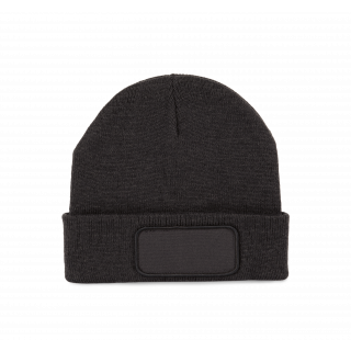 Bonnet recyclé avec patch KP890 - Dark Grey personnalisable - Vue de face