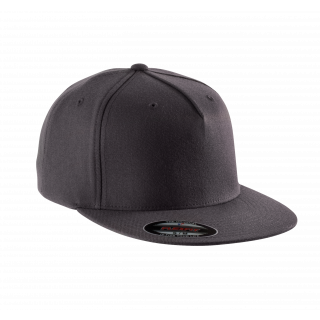 Casquette Flexfit - 5 panneaux KP908 - Deep Grey personnalisable - Vue de face