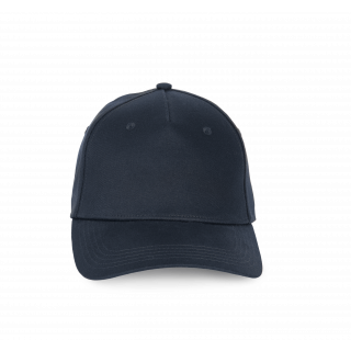 Casquette en coton recyclé - 5 panneaux KP916 - Navy personnalisable - Vue de face