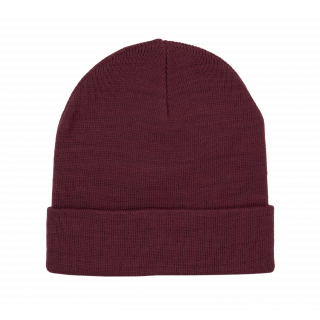Bonnet à maille fine KP955 - Dark Cherry personnalisable - Vue de face