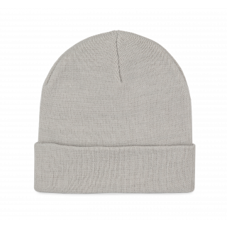 Bonnet à maille fine KP955 - Sweet Grey personnalisable - Vue de face