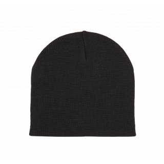 Bonnet à maille fine KP956 - Black personnalisable - Vue de face