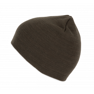 Bonnet à maille fine KP956 - Algae Green personnalisable - Vue de face