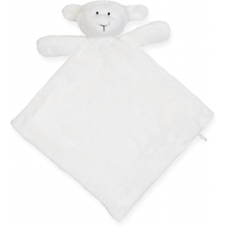 Doudou plat agneau MM019 - Cream personnalisable - Vue de face