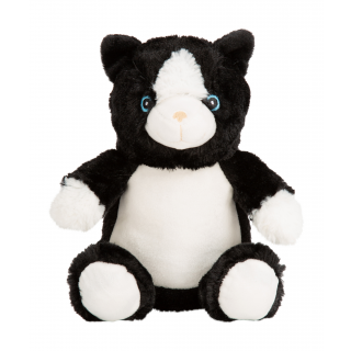 Peluche print me MM060 - Cat personnalisable - Vue de face