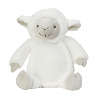 Peluche print me MM060 - Lamb personnalisable - Vue de face