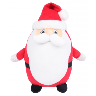 Peluche zippée Père Noël MM563 - Red personnalisable - Vue de face