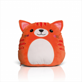 Peluches Squidgy's MM800 - Ginger Cat personnalisable - Vue de face