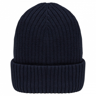 Bonnet écoresponsable unisexe NS014 - Navy Blue personnalisable - Vue de face