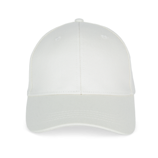 Casquette écoresponsable 6 panneaux unisexe NS038 - Ivory personnalisable - Vue de face