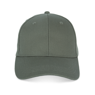 Casquette écoresponsable 6 panneaux unisexe NS038 - Organic Khaki personnalisable - Vue de face