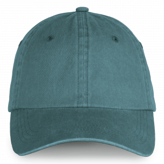 Casquette écoresponsable délavée unisexe NS040 - Washed Amazon Green personnalisable - Vue de face