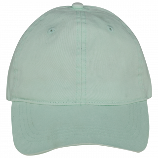 Casquette écoresponsable délavée unisexe NS040 - Washed Brook Green personnalisable - Vue de face
