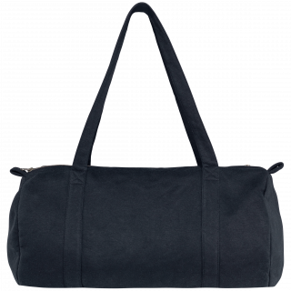 Sac polochon en molleton NS106 - Navy Blue personnalisable - Vue de face