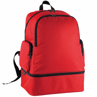 Sac à dos de sport avec base rigide - 42L PA517 - Red personnalisable - Vue de face